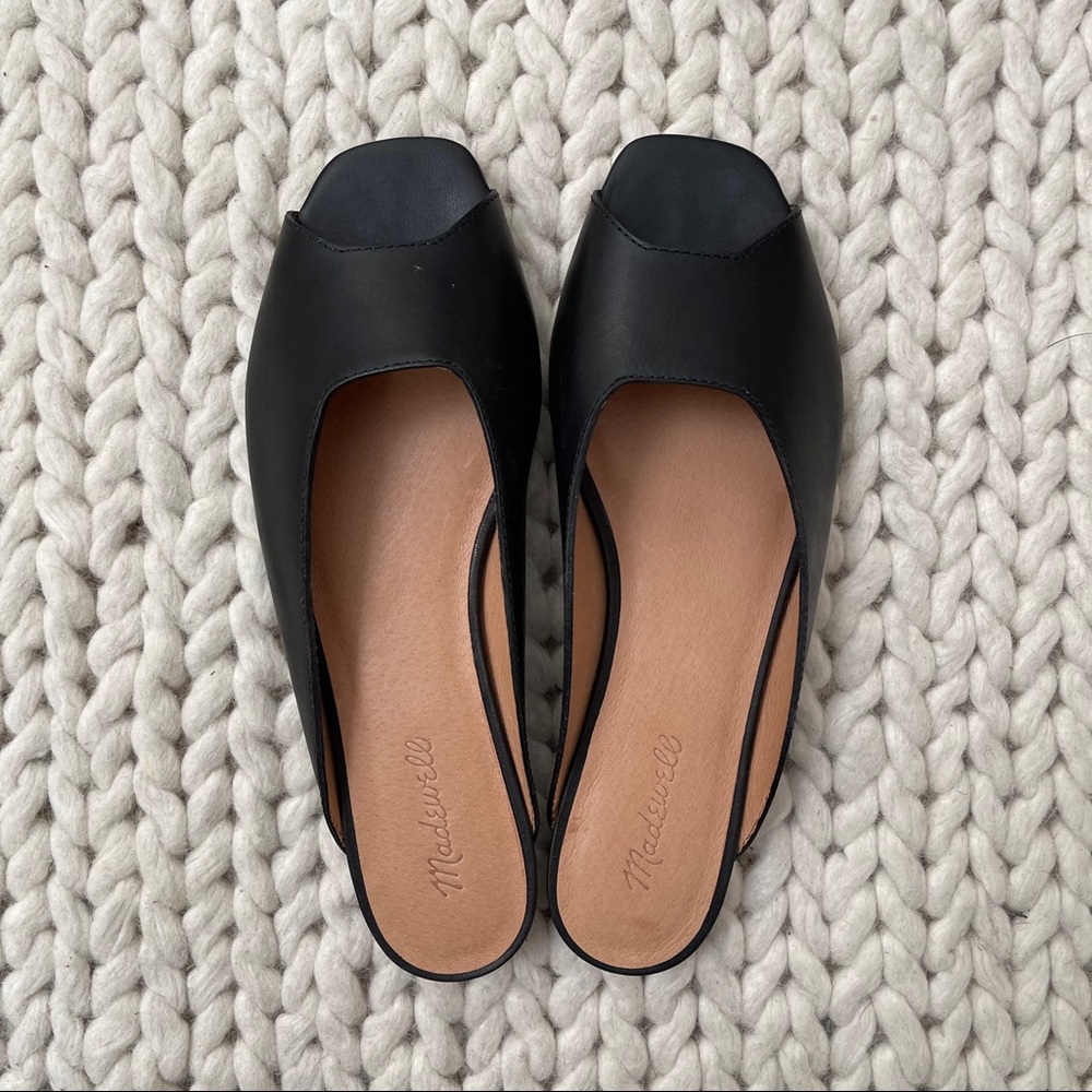 NWOT: Madewell open toe slides